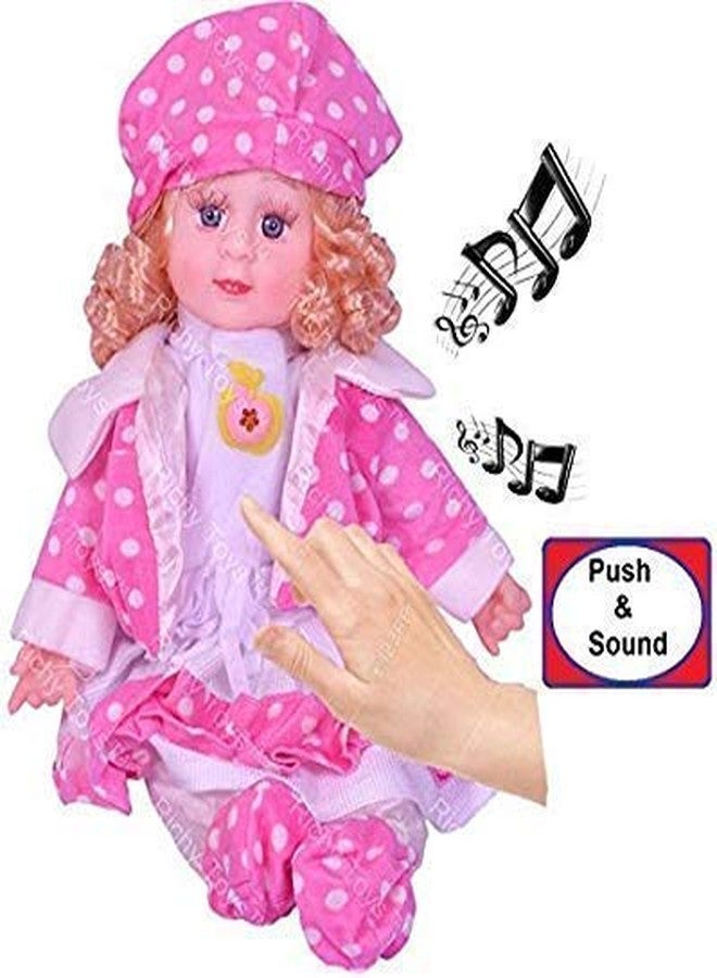 شريجي دمية شريجيه الناعمة للأطفال، تغني أغاني أميرة جميلة المظهر، لعبة موسيقية للبنات (ألوان فساتين متنوعة) - Image 5